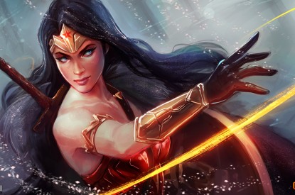 Wonder, Wonder Woman, Fan art, Illustration, HD, 2K, 4K