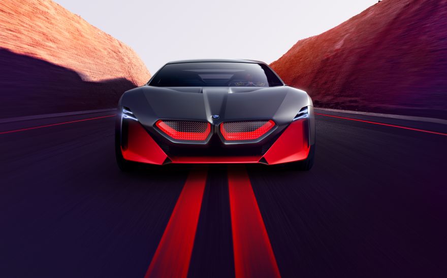 BMW, BMW Vision M NEXT, Concept cars, Hybrid sports car, Autonomous car, Futuristic cars, 2019, HD, 2K, 4K