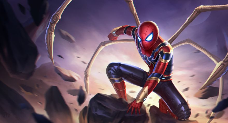 Iron, Iron Spider, Spider-Man, HD