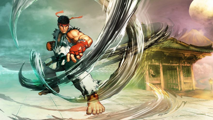 Ryu, Street, Ryu, Street Fighter V, HD, 2K, 4K, 5K