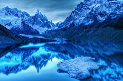 Antarctica, Mountains, Winter, Evening, Blue, Glacier, Antarctica, Mountains, Winter, Evening, Blue, Glacier, HD, 2K, 4K, 5K