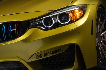 BMW, BMW M4, Austin Yellow, Miami, BMW, HD, 2K, 4K, 5K