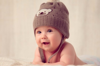Cute, Cute Baby, Hat, Muffle Cap, HD, 2K, 4K, 5K, 8K