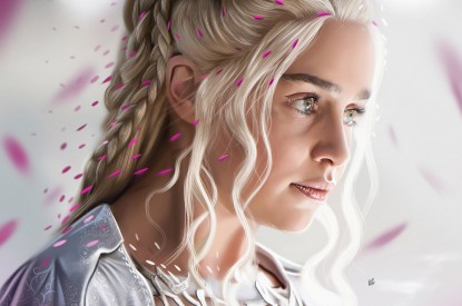 Daenerys, Daenerys Targaryen, Emilia Clarke, HD, 2K, 4K