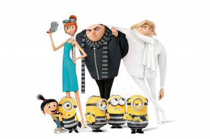 Despicable, Despicable Me 3, Margo, Agnes, Edith, Lucy Wilde, Minions, Gru, Dru, Animation, HD, 2K, 4K