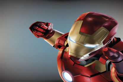 Iron, Iron Man, HD, 2K