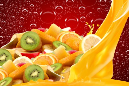 Kiwifruits, Oranges, Fruits, Kiwifruits, Oranges, Fruits, HD, 2K, 4K, 5K