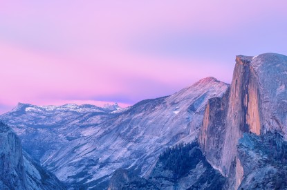 OS X Yosemite, El Capitan, macOS, Yosemite National Park, Sunrise, Morning, Mountains, Stock, HD, 2K, 4K