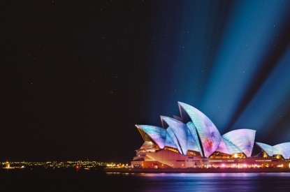 Sydney, Sydney Opera House, Cityscape, Night, HD, 2K, 4K, 5K