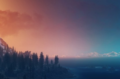 The, The Witcher 3: Wild Hunt, Landscape, Panorama, HD, 2K, 4K, 5K