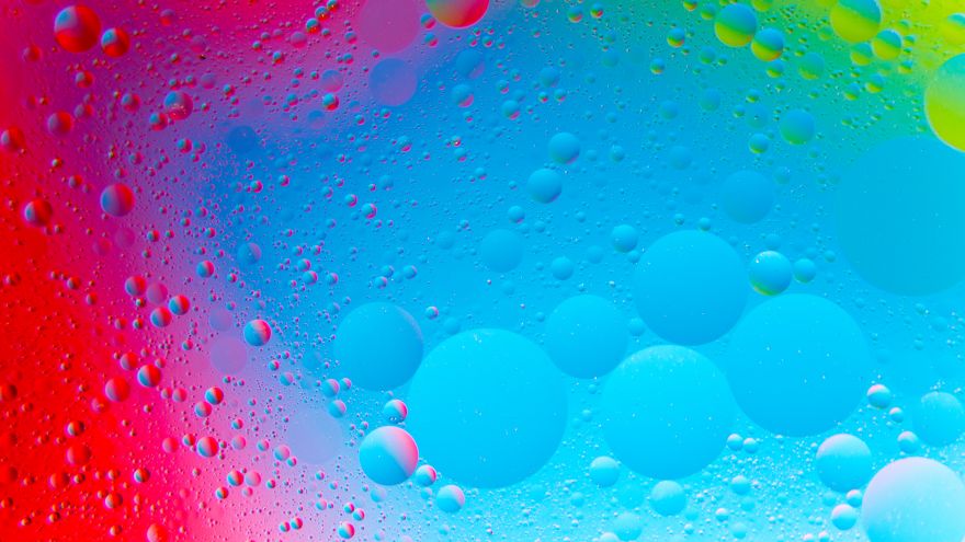 Bubbles, Circles, Colorful, Bubbles, Circles, Colorful, HD, 2K, 4K