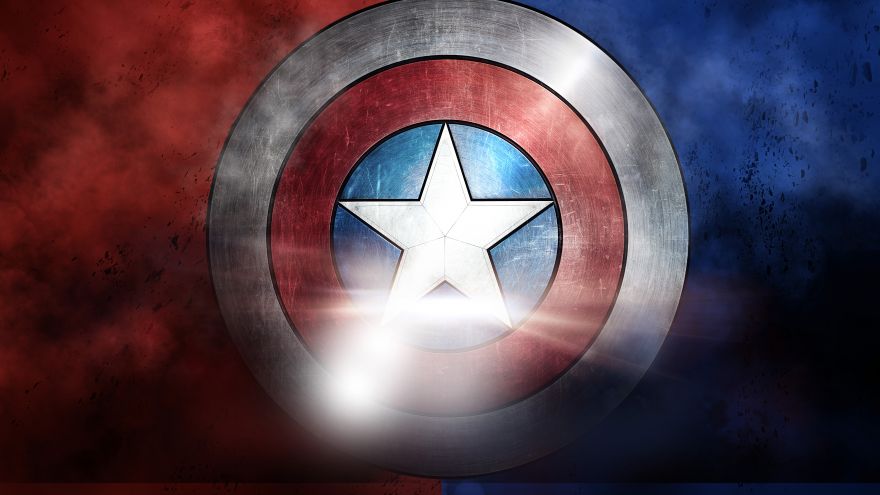 Captain, Captain America, Shield, American, Marvel, HD, 2K, 4K, 5K, 8K