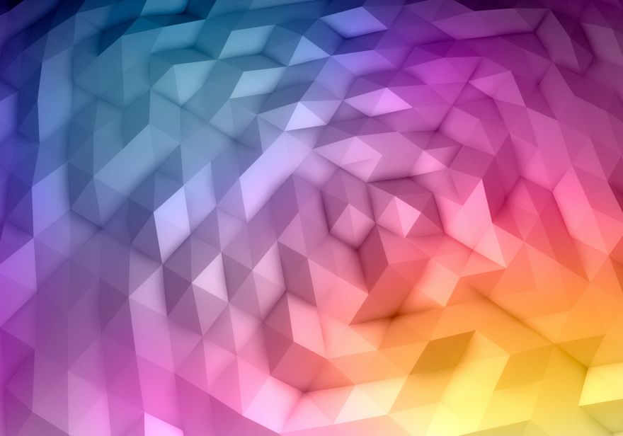 Colorful, Hexagons, Colorful, Hexagons, HD, 2K