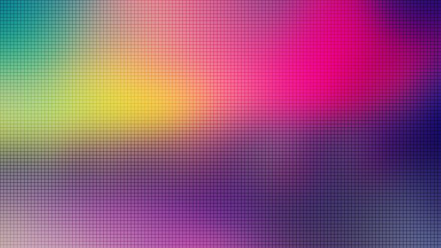 Colorful, Grid, Colorful, Grid lines, Gradient, HD, 2K, 4K