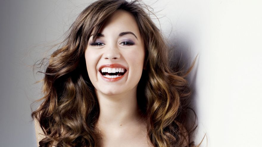 Demi, Demi Lovato, Smile, HD, 2K