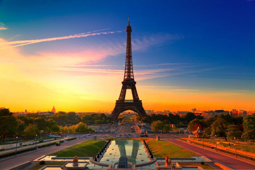 Eiffel, Eiffel Tower, Paris, France, HD, 2K, 4K, 5K