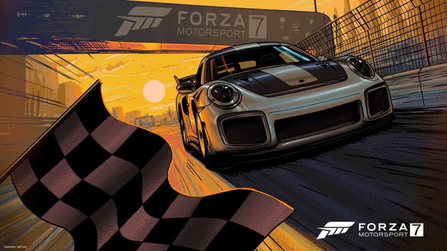 Forza, Forza Motorsport 7, Porsche 911 GT2 RS, HD, 2K