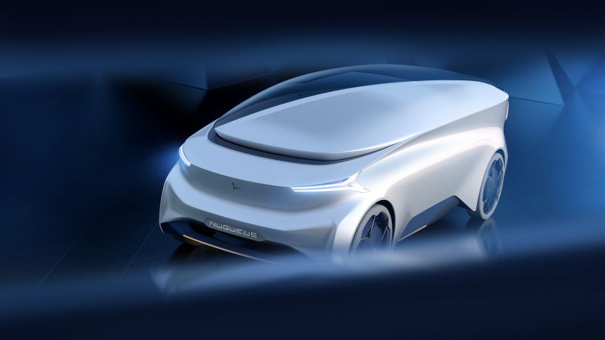 Icona, Icona Nucleus, Autonomous, Electric cars, Geneva Motor Show, 2018, HD, 2K, 4K
