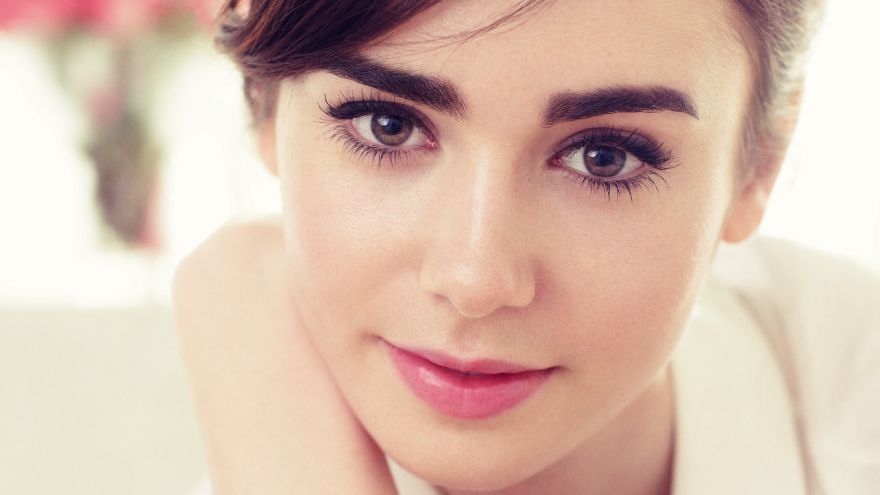 Lily, Lily Collins, HD, 2K
