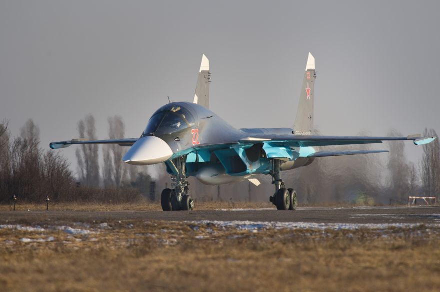 Sukhoi, Sukhoi Su-34, Russian, Fighter bomber, Strike fighter, HD, 2K