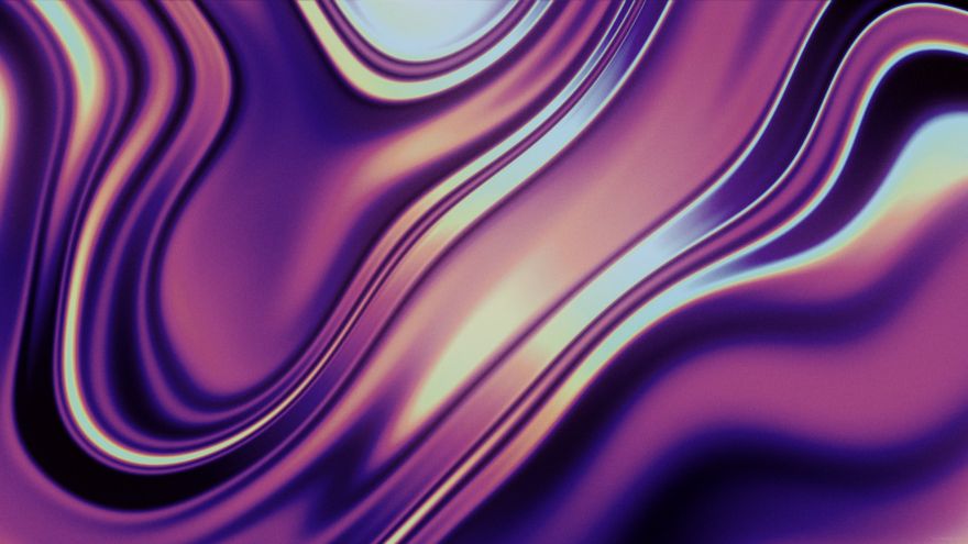 Waves, Purple, Abstract, Waves, Purple, Abstract, HD, 2K, 4K, 5K